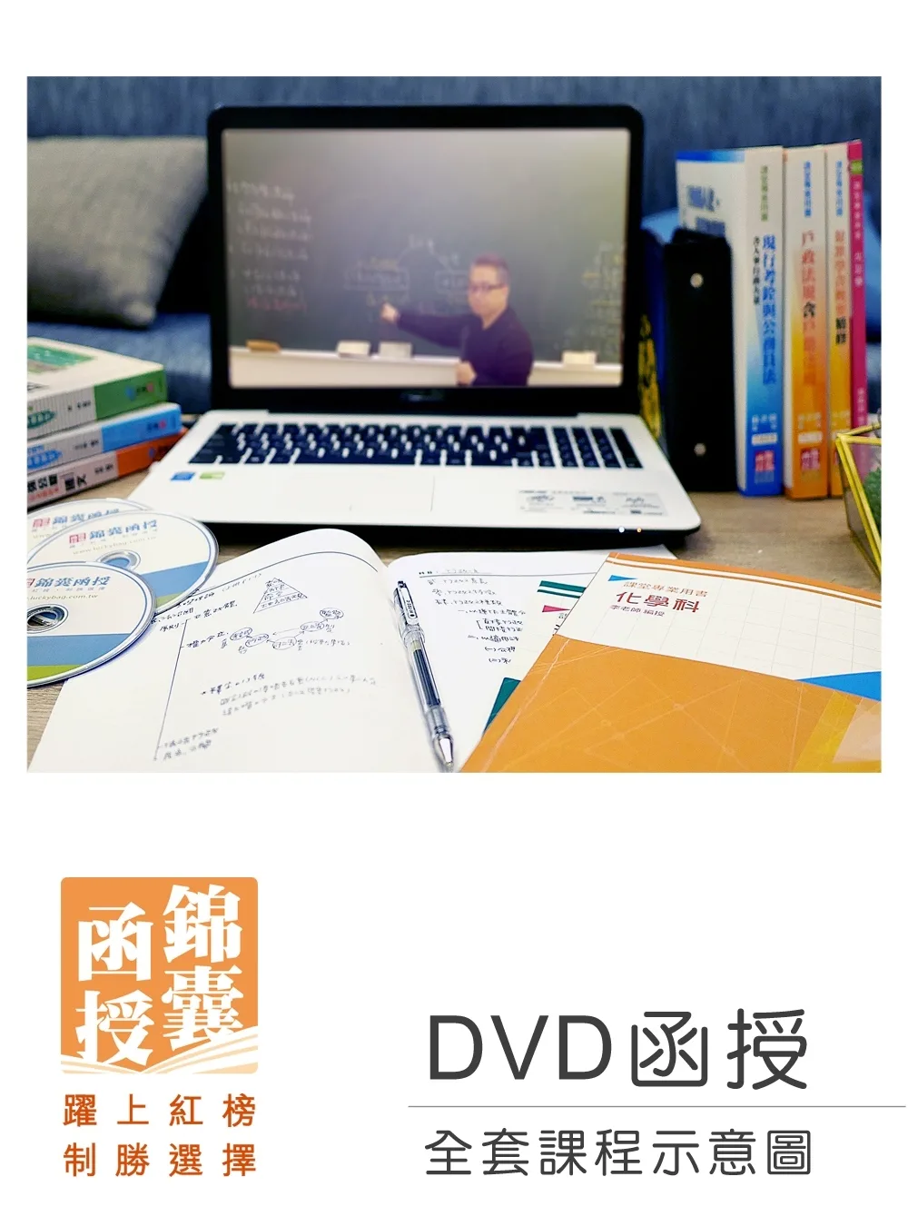 【DVD函授】112年台電新進雇員(綜合行政人員)：全套課程