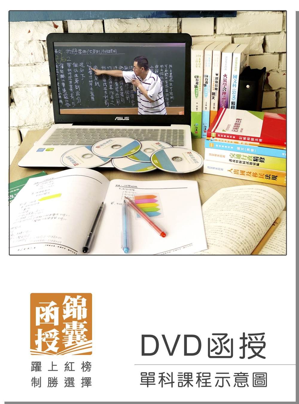 【DVD函授】中外歷史：單科課程(105版)