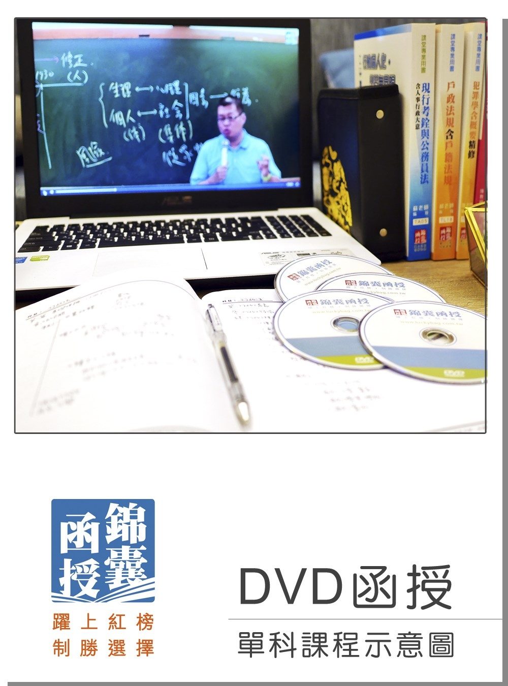 【DVD函授】中外歷史：單科課程(107版)