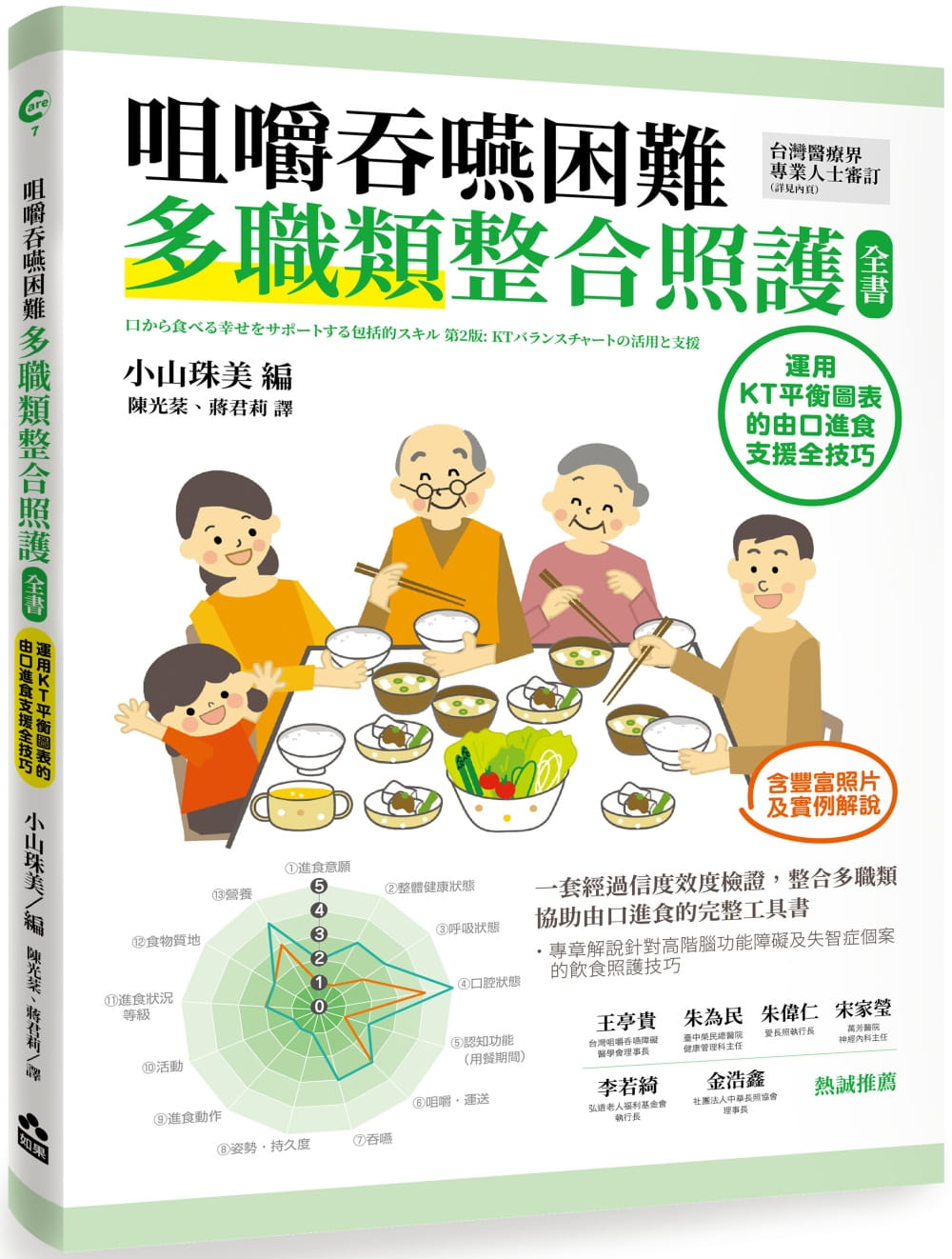 咀嚼吞嚥困難多職類整合照護全書：運用KT平衡表的由口進食支援全技巧